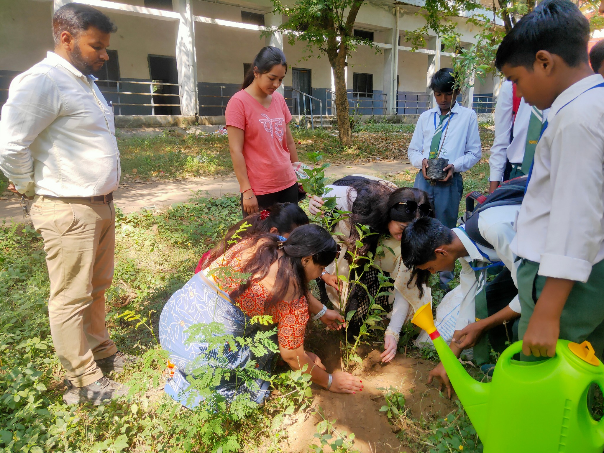 Samvedna Connecting Souls real tree plantation activity